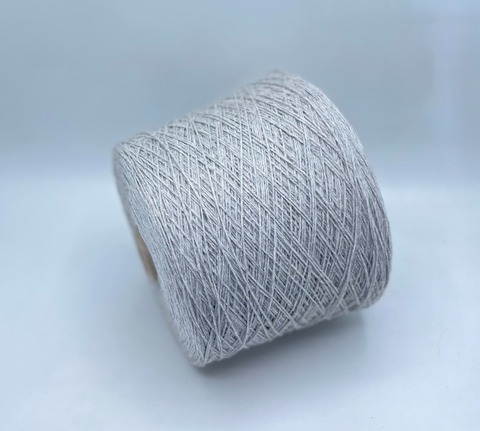 G&G Filati (пр.Италия),art-Divino 3/14 467/100гр, 70%Кашемир, 30%Шелк,цвет-Светло-серый меланж. арт.32928