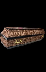 Гроб Атласный Шоколад