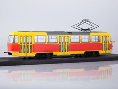 Tram Tatra T3SU bright-yellow-red 1:43 Start Scale Models (SSM)