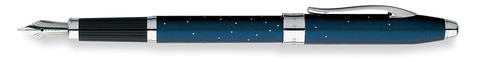 Ручка перьевая Cross Century II, Starlight , Midnight Blue CT, F (AT0086-32FS)