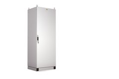 Корпус электротехнического шкафа Elbox EMS, IP65, 2000х800х400 мм (ВхШхГ), дверь: металл, цвет: серый