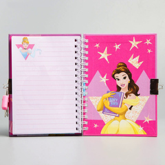 Записная книжка на замочке А6 Мой дневник Принцессы