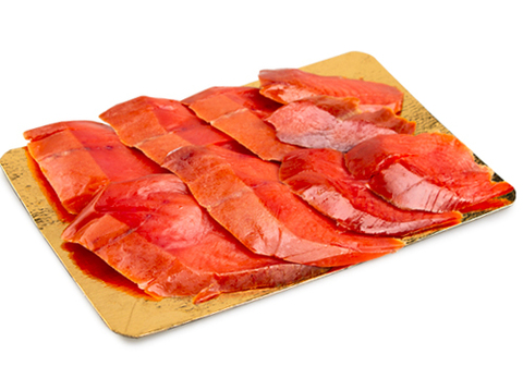 Нерка холодного копчения, нарезка, 200г