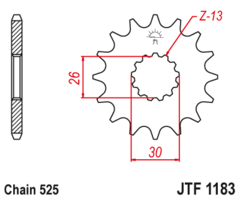 Звезда JT JTF1183