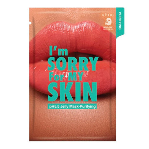 I'm Sorry For My Skin PH5.5 Jelly Mask-Purifying - Желейная очищающая тканевая маска для лица