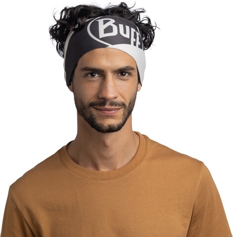 Картинка повязка Buff Headband Wide CoolNet Arthy Graphite - 3