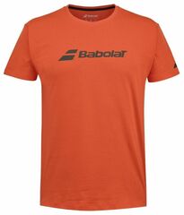 Детская теннисная футболка Babolat Exercise Tee Boy - fiesta red