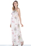 Платье для беременных 09577 цветы