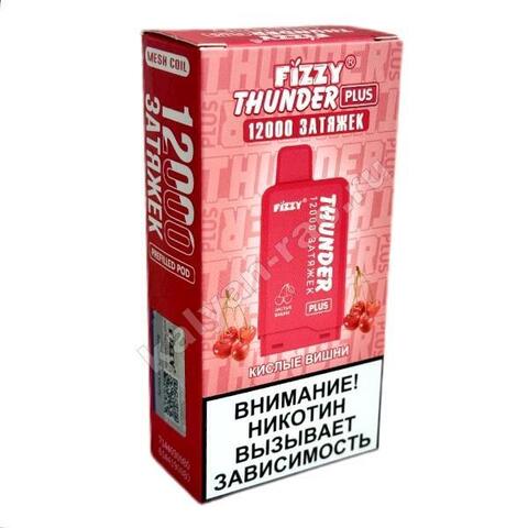 Картридж Fizzy Thunder Plus 12000 затяжек - Кислая Вишня