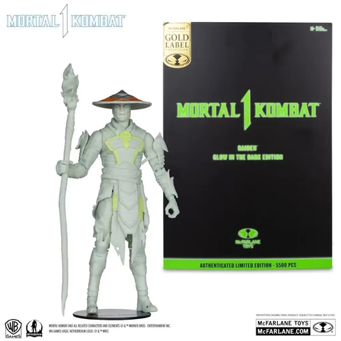 Фигурка Рейден Мортал Комбат Gold Label