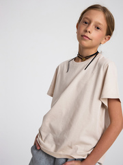 Футболка базовая Mjölk Beige