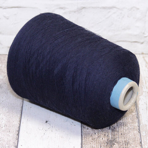 Меринос креповый SESIA CRISPY 2/48*2 темно-синий