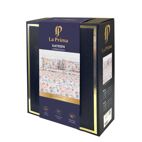 Постельное бельё LaPrima «Стефания» люкс-сатин (2 сп) - купить 11