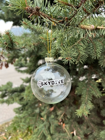 Новогодний шар Скайдайв