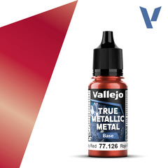Vallejo True Metallic Metal - Ruby Red (Base)