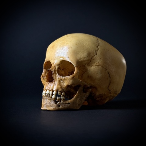 Череп человека ребёнок (анатомическая модель)