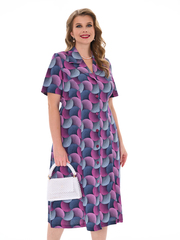 4536 Халат на пуговицах