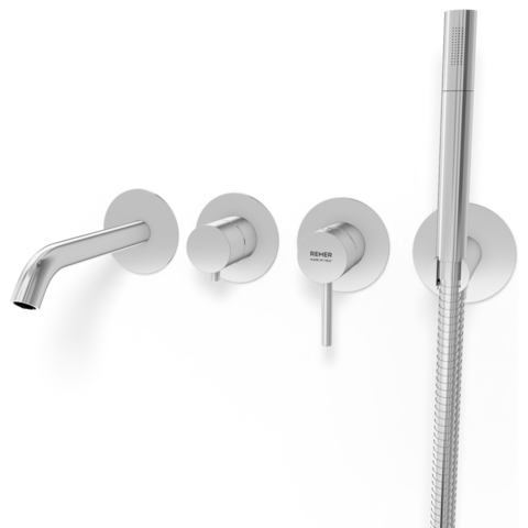 Remer X53D2PWB Смеситель для ванны Remer X Style X53D2PWB