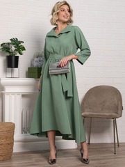Платье Лорита (серо-зеленое) П15153-16М LT Collection