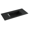 Ceramica Nova Element CN7003MB Раковина накладная прямоугольная, 101x46.5, цвет: чёрный