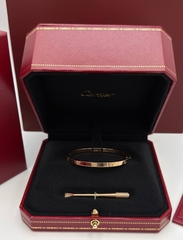 16238 - Браслет LOVE с отверткой тонкий в люксовом качестве VGOLD без камней