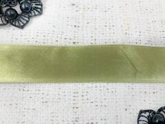 Лента атласная, ш. 5 см, оливковый