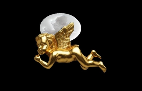 Силиконовый молд Ангел № 1105 левый