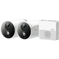 IP-камера TP-LINK Tapo C400S2 Система видеонаблюдения Tapo из двух умных Wi Fi камер и центра управления