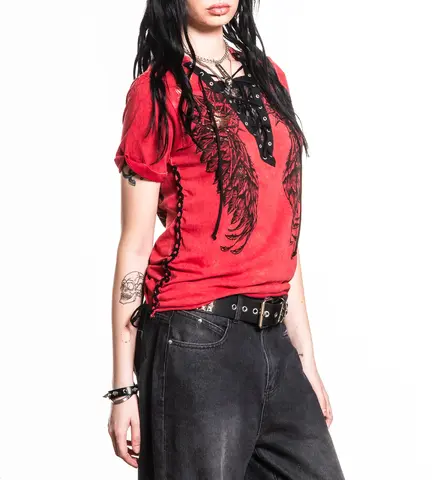 Affliction | Футболка женская Medallion Tee AW31171 справа