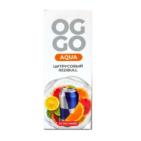 Жидкость OGGO AQUA 2% HARD Salt 30 ml - ЦИТРУСОВЫЙ REDBULL