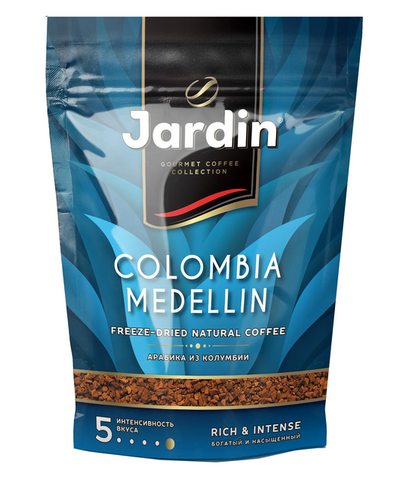 купить кофе растворимый Jardin Colombia Medellin, 75 г пакет