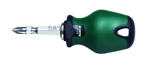 66202 Отвертка переставная SATA  #2 & 6мм Х 38мм