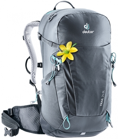 Картинка рюкзак туристический Deuter Trail 24 SL graphite-black - 1