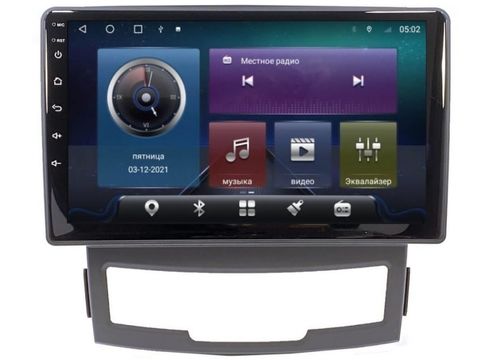 Магнитола SsangYong Actyon (2011-2013) Android 10 4/64GB IPS DSP 4G модель CB-2370TS10