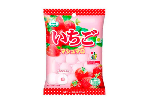 Маршмеллоу с клубникой Eiwa, 80г