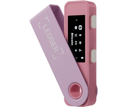 Аппаратный криптовалютный кошелёк Ledger Nano X, Розовый | Pastel Pink