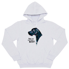 Толстовка "Дог - Born Great"