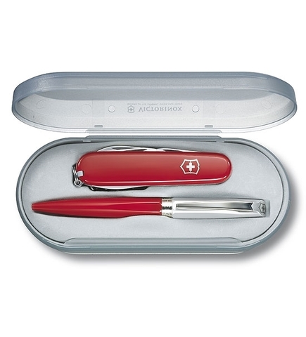 Набор подарочный Victorinox 4.4331.2 (Нож Victorinox Spartan 1.3603 + Ручка шариковая Carand'Ache) - Wenger-Victorinox.Ru