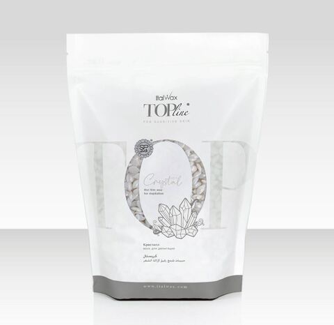 Воск горячий (пленочный)  ITALWAX Top Line Crystal (Кристалл)  гранулы 750гр