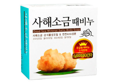 Скраб-мыло для тела "Mukunghwa" c солью мертвого моря, 100г