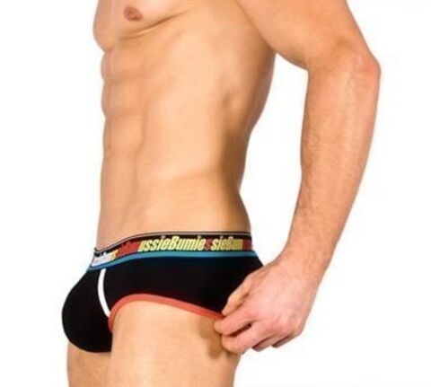 Мужские трусы брифы черные Aussiebum Pablo Black Brief AB00395