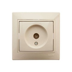 MIRA 701 0303 130 Розетка TV окон крем. с вст.с/у