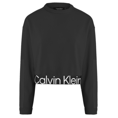 Женская теннисная куртка Calvin Klein PW Pullover - black beauty