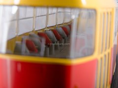 Tram Tatra T3SU bright-yellow-red 1:43 Start Scale Models (SSM)