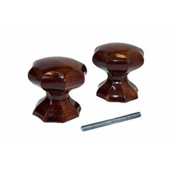 Ручка межкомнатная фигурная клен