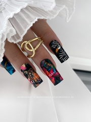 Пленки LAQUE NAIL WRAPS №50