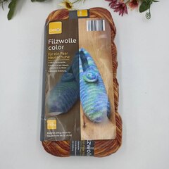 Flizwolle набор для вязания тапочек Осень секционный 873