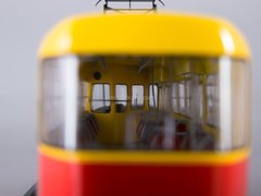 Tram Tatra T3SU bright-yellow-red 1:43 Start Scale Models (SSM)