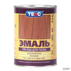 ТЕКС Эмаль ПФ-266 класс УНИВЕРСАЛ золотисто-коричневая (2,2кг)