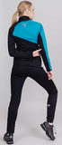 Утеплённый женский лыжный костюм Nordski Premium Blue-Black W
